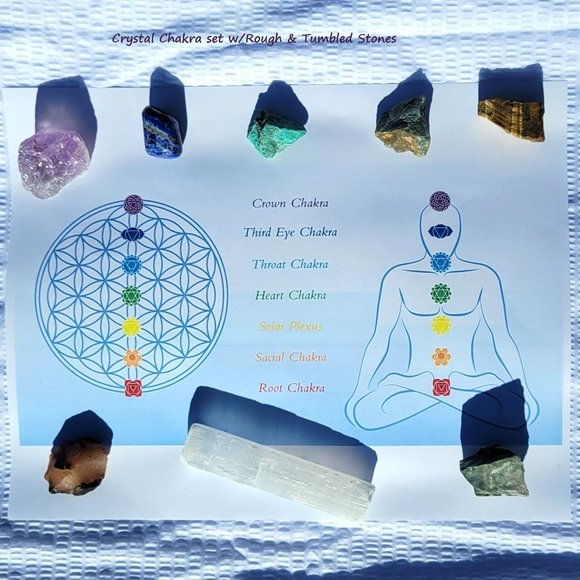 Chakra Crystal Set #1 - Picture 3 of 11